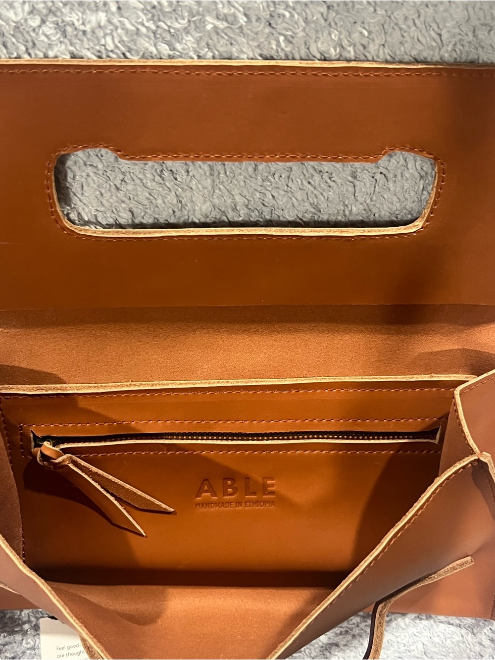 Avle Leather Clutch NWT - Picture 4 of 5